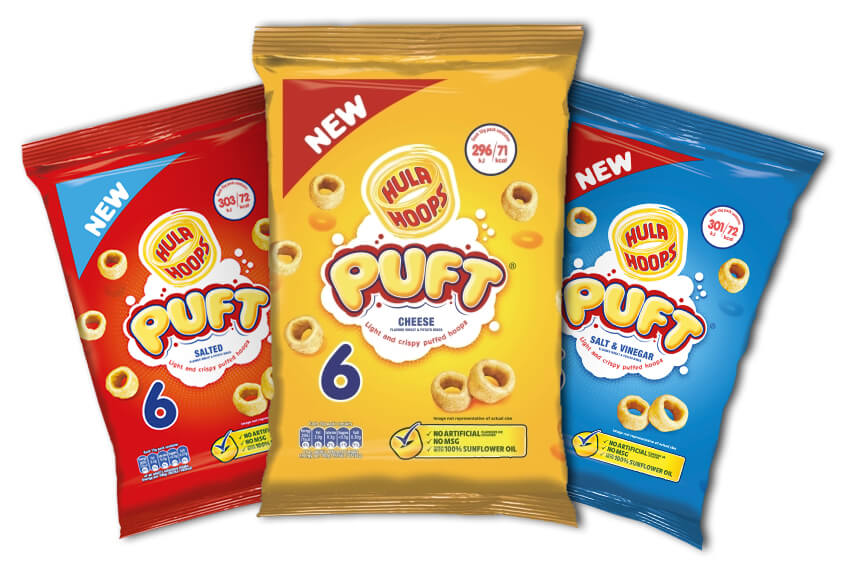 Hula hoops - low calorie crisps UK